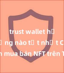 trust wallet hỗ trợ mạng nào tốt nhất Cách mua bán NFT trên Trust Wallet tại Việt Nam